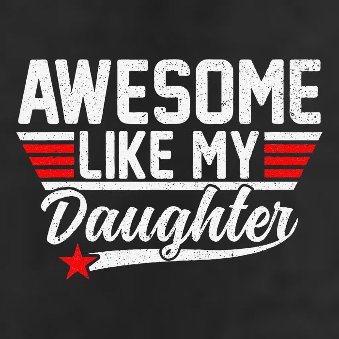 Awesome Like My Daughter Funny Fathers Day Dad Adult Drive Performance Visor