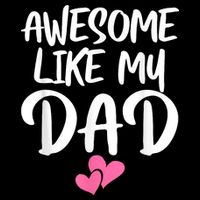 Awesome Like My Dad Daughter Dad And Son Matching Impact Tech Backpack