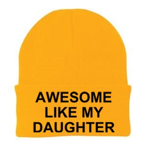 Awesome Like My Daughter Knit Cap Winter Beanie