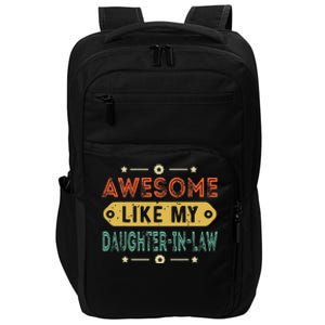 Awesome Like My Daughter In Law Family Lovers Impact Tech Backpack