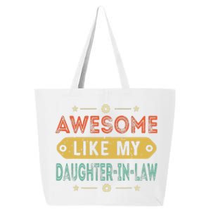 Awesome Like My Daughter In Law Family Lovers 25L Jumbo Tote