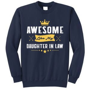 Awesome Like My Daughter In Law FatherS Day Sweatshirt