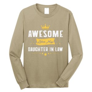 Awesome Like My Daughter In Law FatherS Day Long Sleeve Shirt