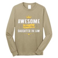 Awesome Like My Daughter In Law FatherS Day Long Sleeve Shirt