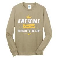 Awesome Like My Daughter In Law FatherS Day Tall Long Sleeve T-Shirt