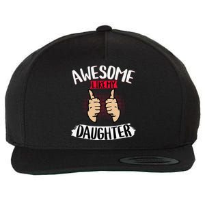 Awesome Like My Daughter Parents FatherS Day MotherS Day Wool Snapback Cap