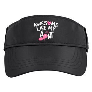 Awesome Like My Aunt Funny Niece And Nephew Gift Adult Drive Performance Visor