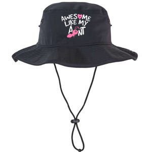 Awesome Like My Aunt Funny Niece And Nephew Gift Legacy Cool Fit Booney Bucket Hat