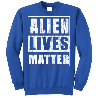 Alien Lives Matter Extraterrestrial Believer Gift Sweatshirt