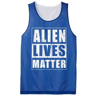 Alien Lives Matter Extraterrestrial Believer Gift Mesh Reversible Basketball Jersey Tank