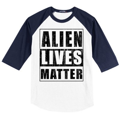 Alien Lives Matter Extraterrestrial Believer Gift Baseball Sleeve Shirt