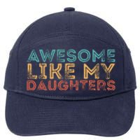 Awesome Like My Daughters 7-Panel Snapback Hat