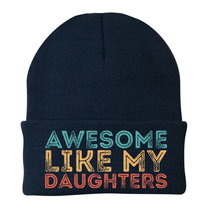 Awesome Like My Daughters Knit Cap Winter Beanie