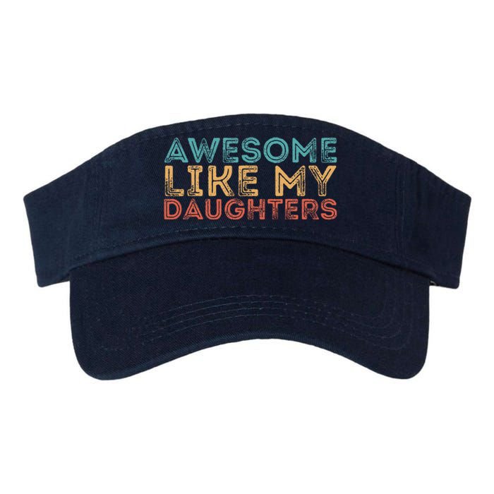 Awesome Like My Daughters Valucap Bio-Washed Visor