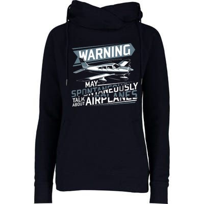 Airplane Lover Men Boy Kids Aviation Pilot Womens Funnel Neck Pullover Hood