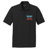 Awesome Like My Daughter Funny FatherS Day Design For Dad PosiCharge RacerMesh Polo