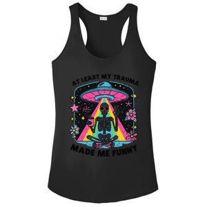 At Least My Trauma Made Me Funny Ladies PosiCharge Competitor Racerback Tank