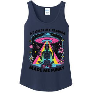 At Least My Trauma Made Me Funny Ladies Essential Tank