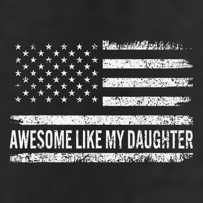 Awesome Like My Daughter Retro Man Funny Fathers Day Dad Cool Comfort Performance Bucket Hat