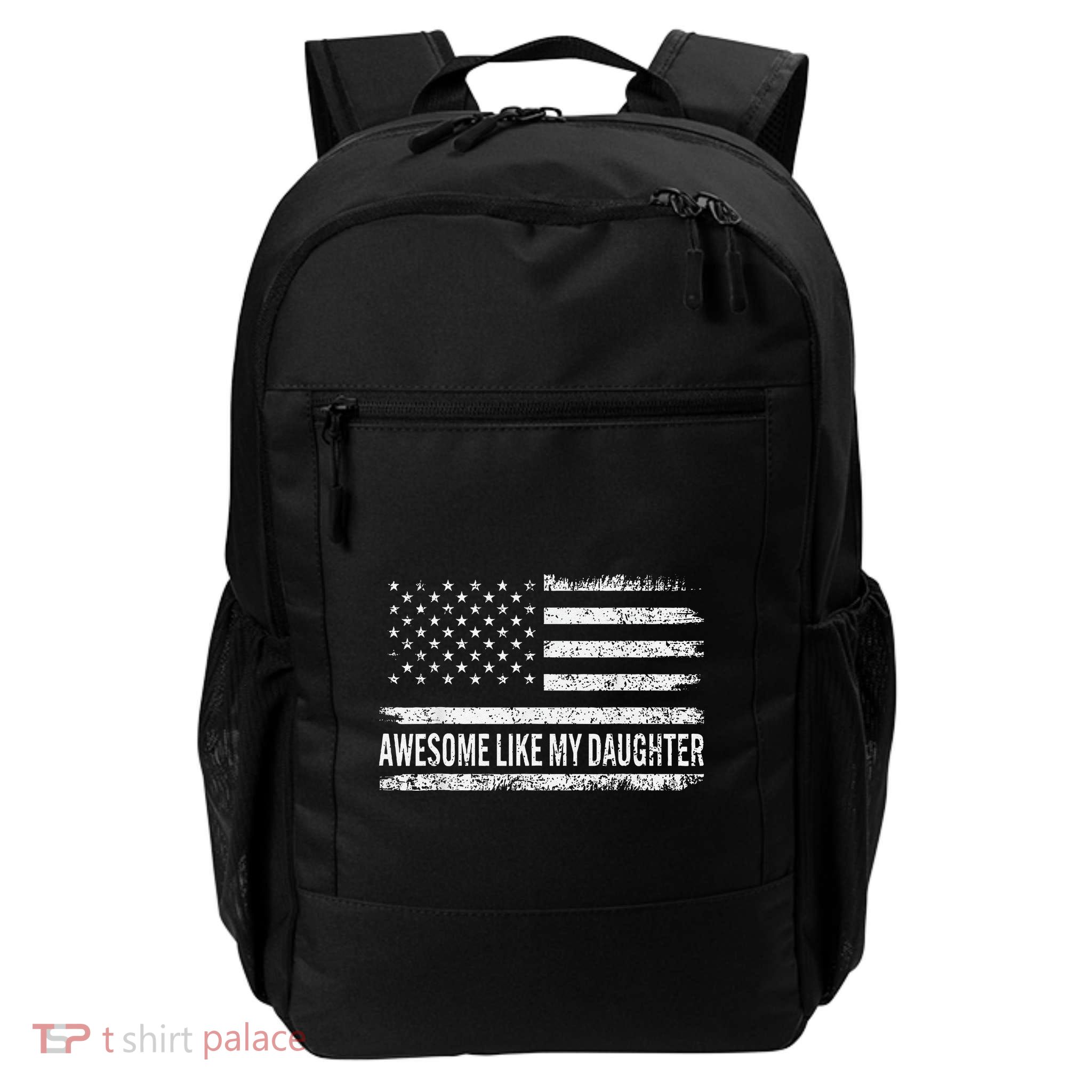 Awesome Like My Daughter Retro Man Funny Fathers Day Dad Backpack