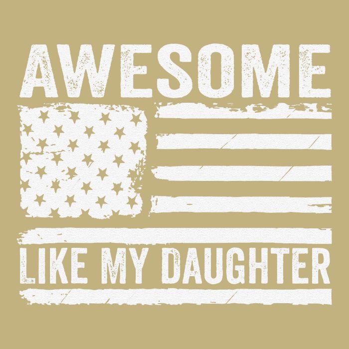 Awesome Like My Daughter Funny Fathers Day Daddy Daughter Cooling Performance Crew T-Shirt