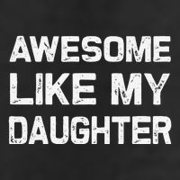 Awesome Like My Daughter Funny Fathers Day Gift Dad Hat
