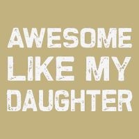 Awesome Like My Daughter Funny Fathers Day Gift Dad Hoodie