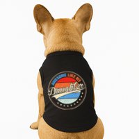 Awesome Like My Daughter Retro Funny FatherS Day Doggie Tank