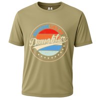 Awesome Like My Daughter Retro Funny FatherS Day Cooling Performance Crew T-Shirt