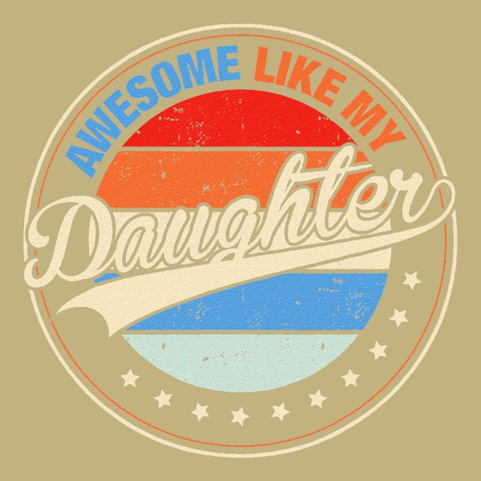 Awesome Like My Daughter Retro Funny FatherS Day Cooling Performance Crew T-Shirt
