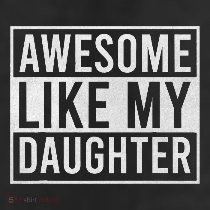 Awesome Like My Daughter Funny FatherS Day Dad Joke Saying Cool Comfort Performance Bucket Hat