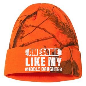 Awesome Like My Middle Daughter Kati Licensed 12" Camo Beanie