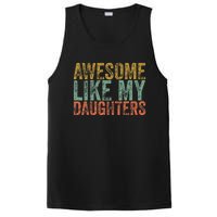 Awesome Like My Daughter Retro Dad Funny Fathers PosiCharge Competitor Tank