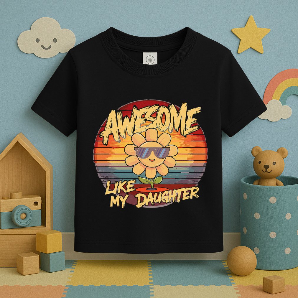 Awesome Like My Daughter Dad FatherS Day Toddler T-Shirt