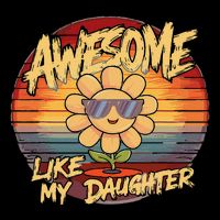 Awesome Like My Daughter Dad FatherS Day Wool Snapback Cap