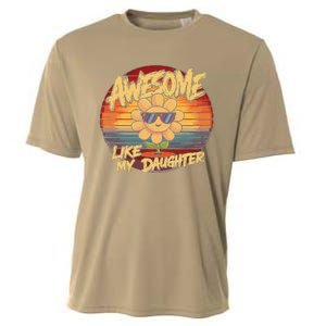 Awesome Like My Daughter Dad FatherS Day Cooling Performance Crew T-Shirt