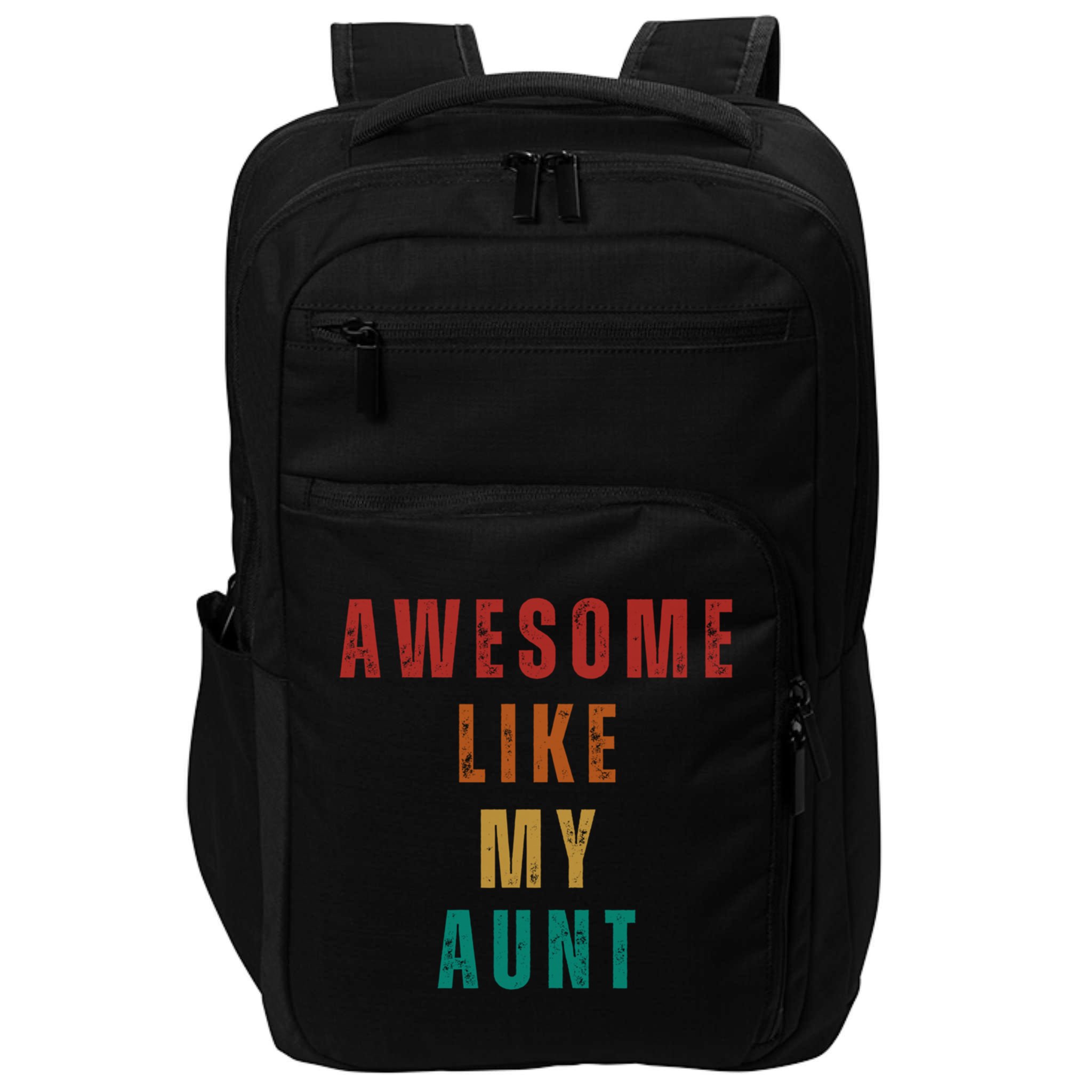 Awesome Like My Aunt Niece Nephew Gift Impact Tech Backpack