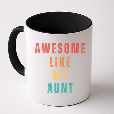 Awesome Like My Aunt Niece Nephew Gift Mug
