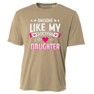 Awesome Like My Youngest Daughter Funny Parents FatherS Day Cooling Performance Crew T-Shirt