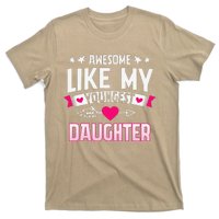 Awesome Like My Youngest Daughter Funny Parents FatherS Day T-Shirt