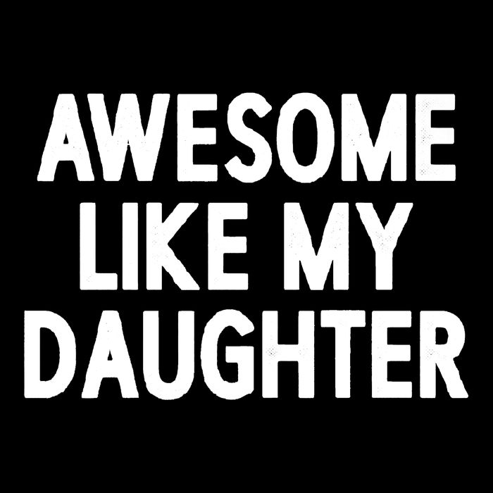Awesome Like My Daughter Wool Snapback Cap