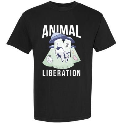 Animal Liberation Meaningful Gift Garment-Dyed Heavyweight T-Shirt