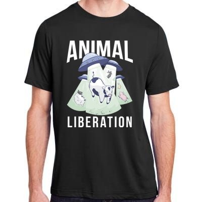 Animal Liberation Meaningful Gift Adult ChromaSoft Performance T-Shirt