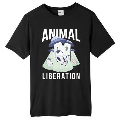 Animal Liberation Meaningful Gift Tall Fusion ChromaSoft Performance T-Shirt