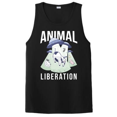 Animal Liberation Meaningful Gift PosiCharge Competitor Tank