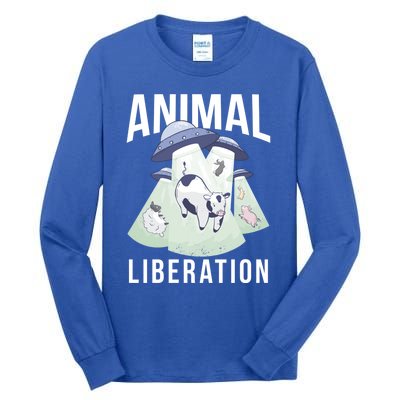 Animal Liberation Meaningful Gift Tall Long Sleeve T-Shirt