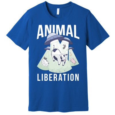 Animal Liberation Meaningful Gift Premium T-Shirt