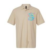 Awesome Like My Daughter Mommy Groovy Graphic MotherS Day Softstyle Adult Sport Polo