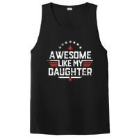 Awesome Like My Daughter Funny Dad Birthday Fathers Day PosiCharge Competitor Tank