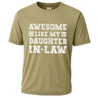 Awesome Like My Daughter In Law FatherS Day From Daughter Cooling Performance Crew T-Shirt